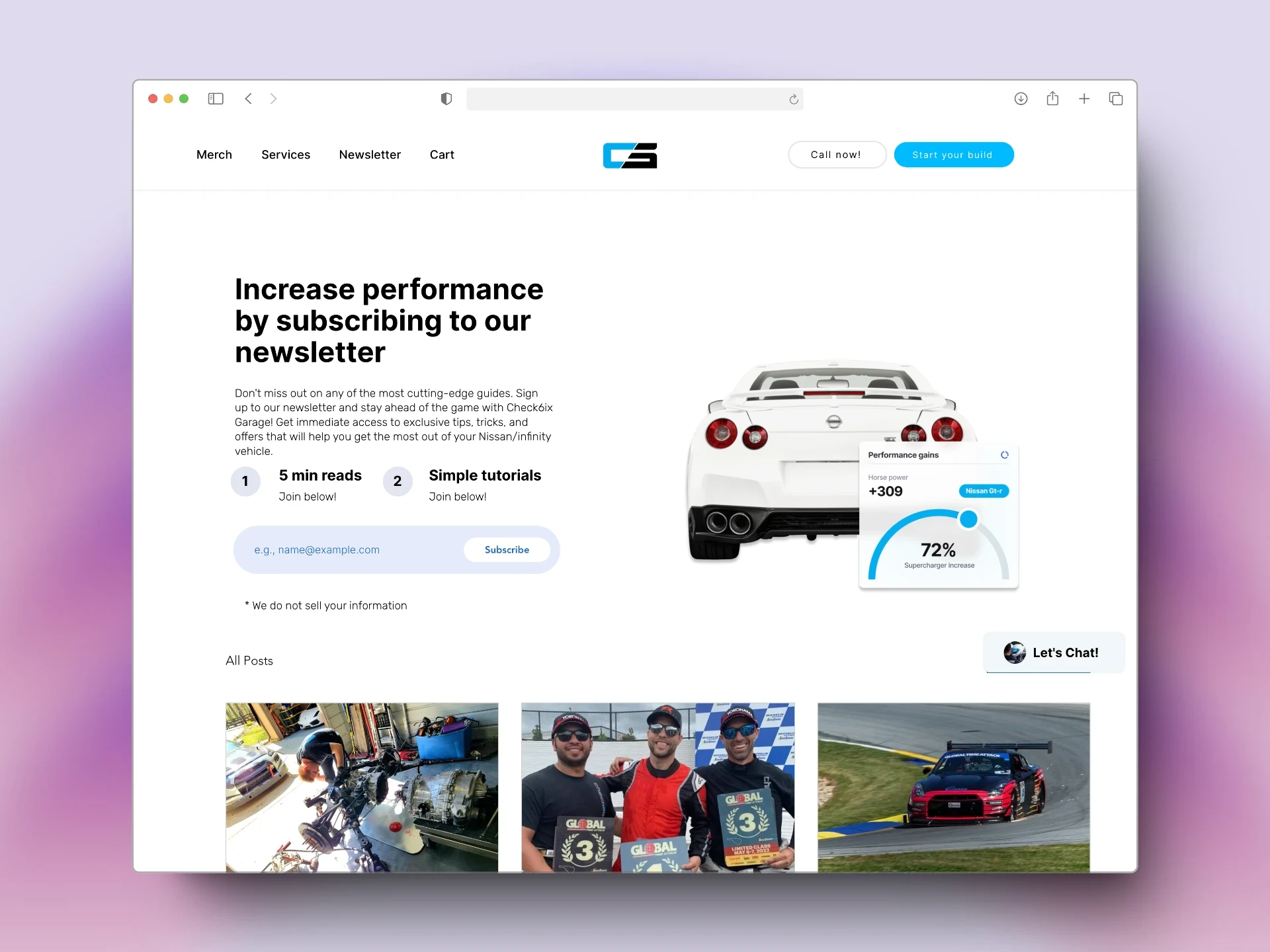 Check 6ix Garage service experience